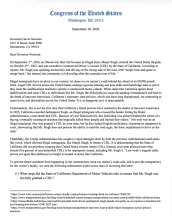 Letter to Governor Newsom